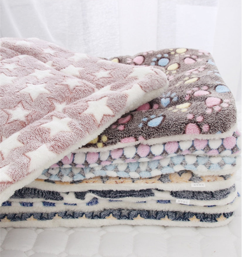 Plush Pet Blanket – Cushion for Dogs & Cats