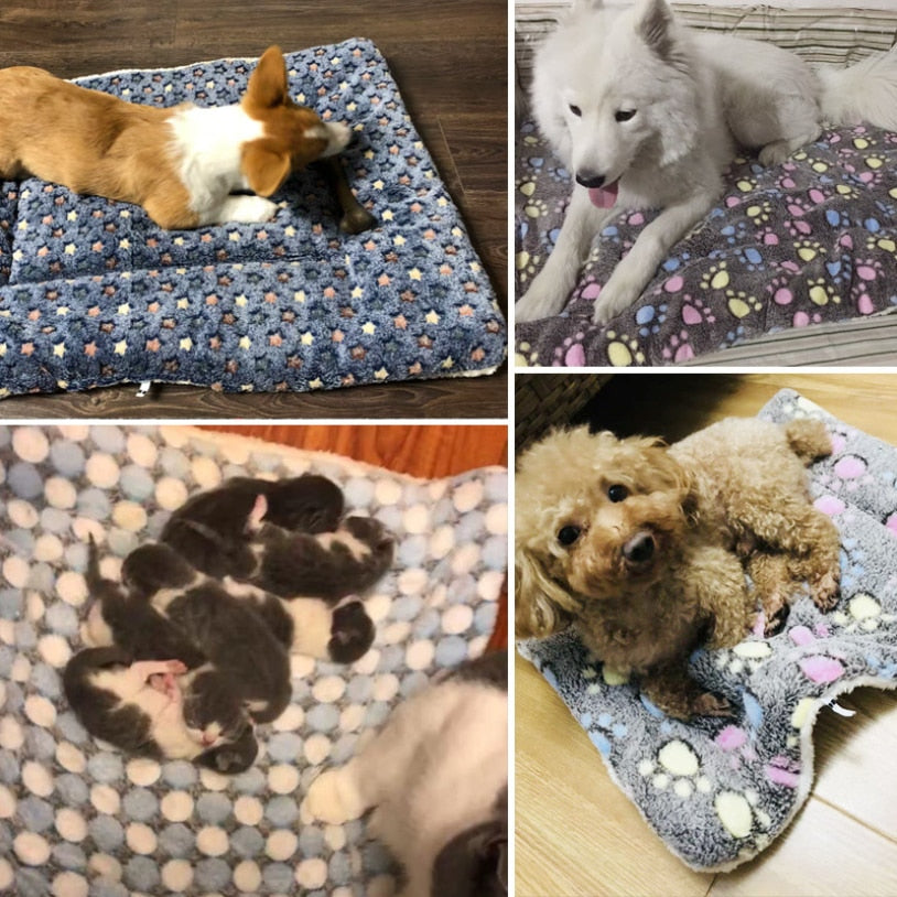 Plush Pet Blanket – Cushion for Dogs & Cats
