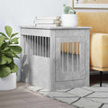 Vidaxl dog crate 55 x 80 x 68 cm engineered wood concrete gray