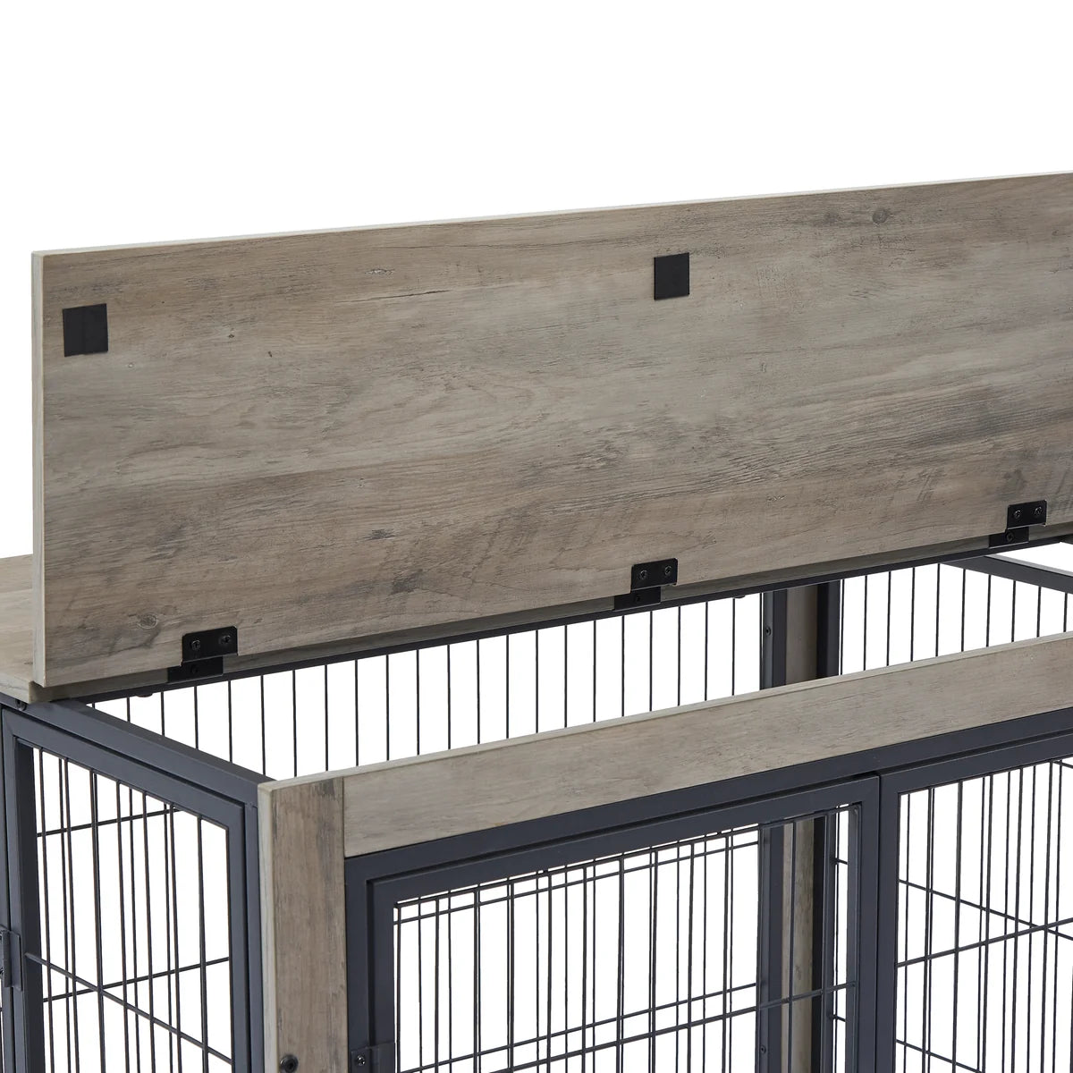 The Grey Dog Crate On Wheels