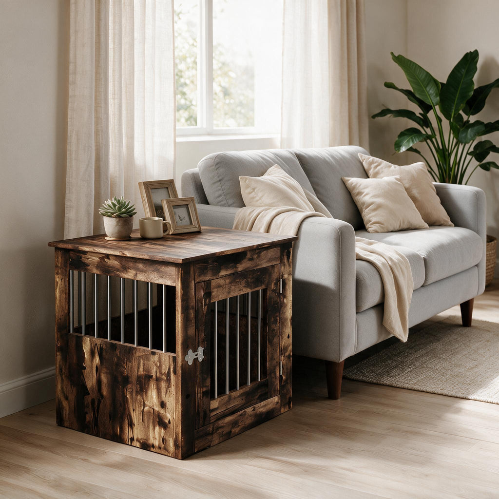 `Thé Brownwood Dog Crate Medium