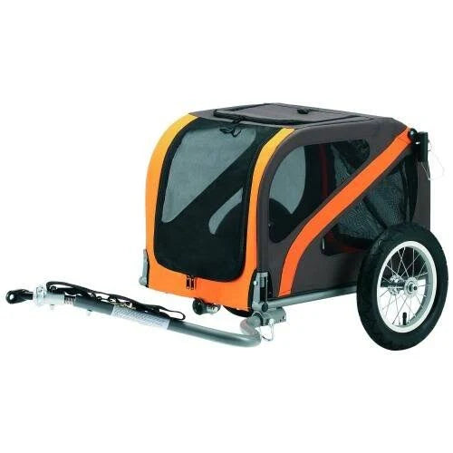 Blue bird bicycle dog cart / dog trailer Small
